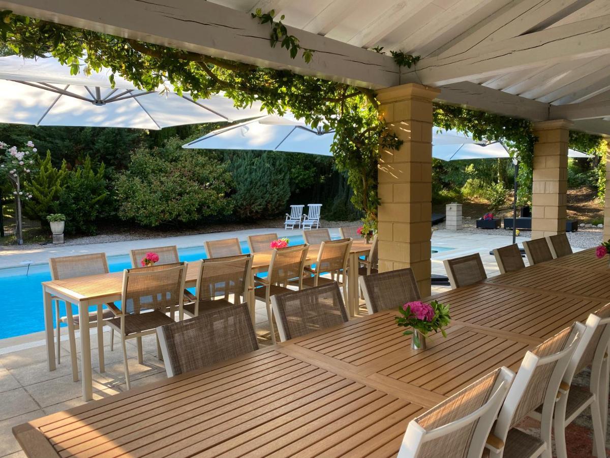 Manoir Et Appartements Avec Piscine Au Domaine De Bize Mirepoix Мирпоа Екстериор снимка